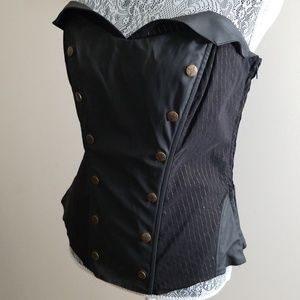 Lip service XL pinstripe corset